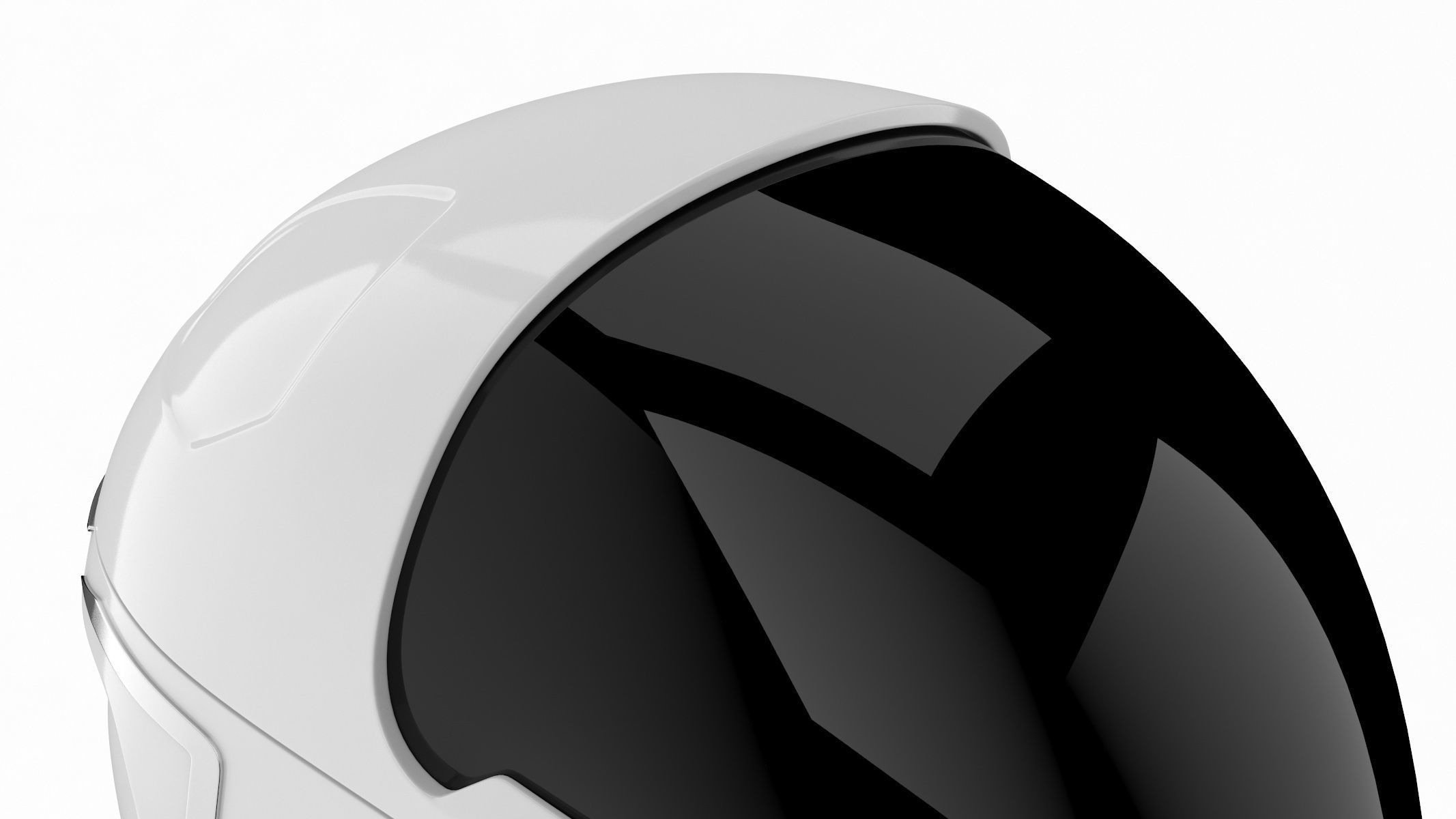 Starman Helmet 3D model_9