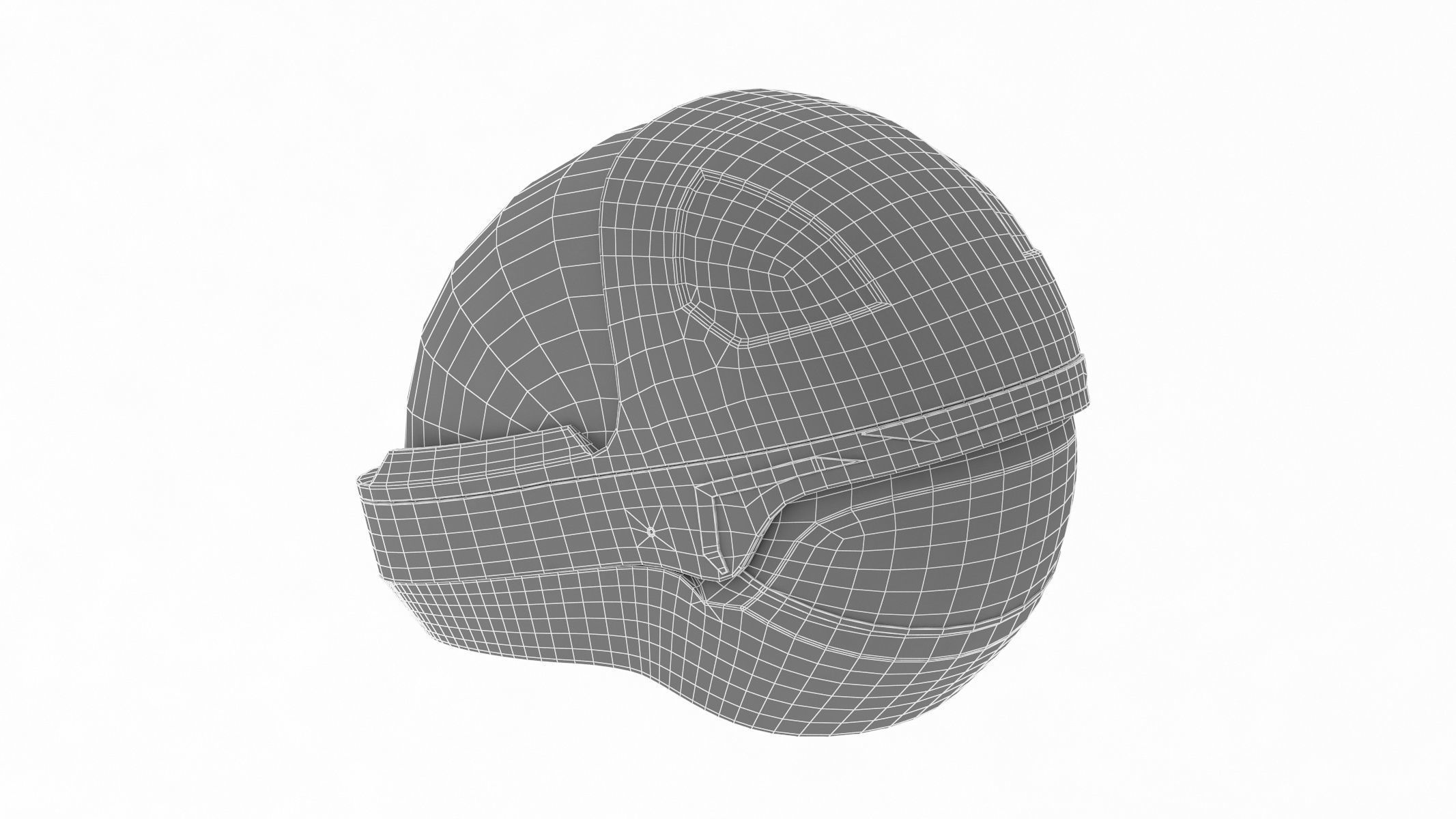 Starman Helmet 3D model_12