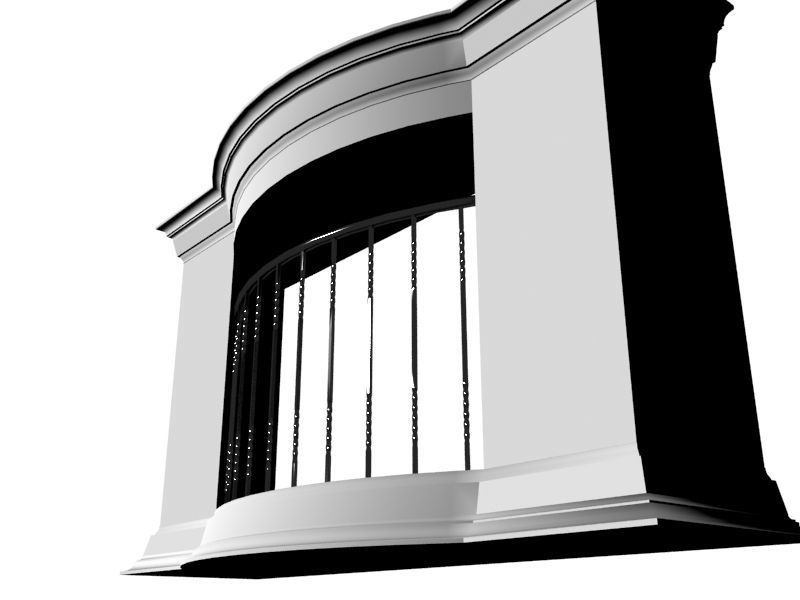 Fireplace 05 3D model_4