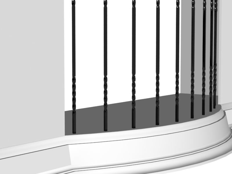 Fireplace 05 3D model_6