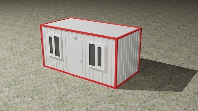 Container House 3D model
