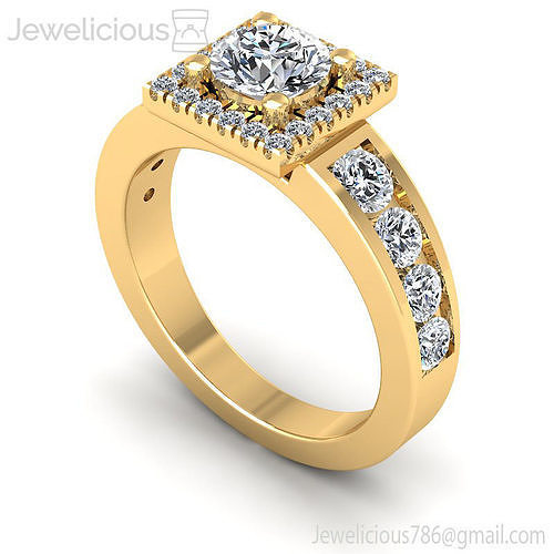 Jewelicious-2271-Ring diamond engagement ring gold