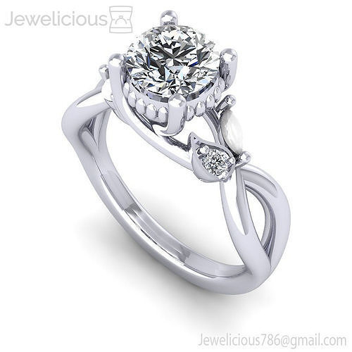 Jewelicious-2226-Ring diamond engagement ring gold