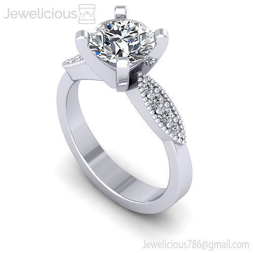 Jewelicious-2167-Ring diamond engagement ring gold