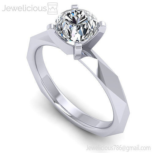 Jewelicious-2138-Ring solitaire diamond engagement ring