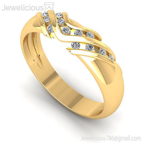 Jewelicious-2109-Ring diamond wedding ring gold