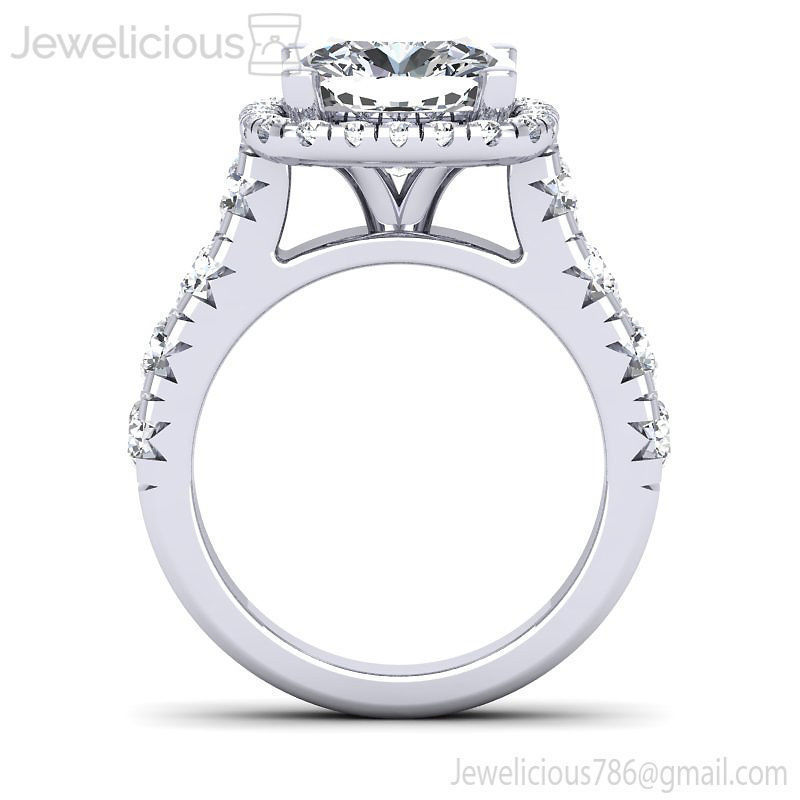 Jewelicious-2074-Ring halo diamond engagement ring 3D print model_7