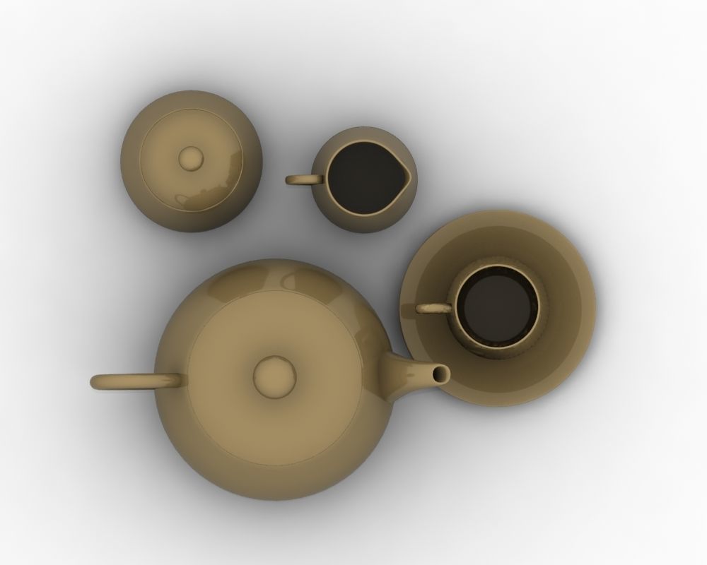 Tea Set 008 3D model_17