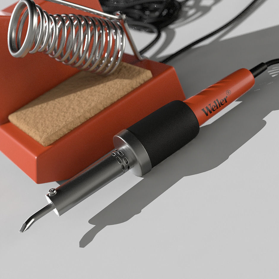 Soldering iron station 3D model_10