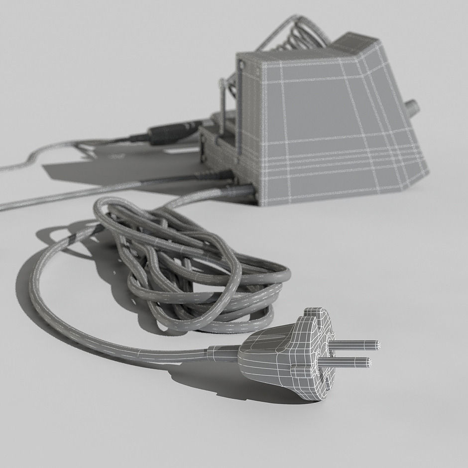 Soldering iron station 3D model_7