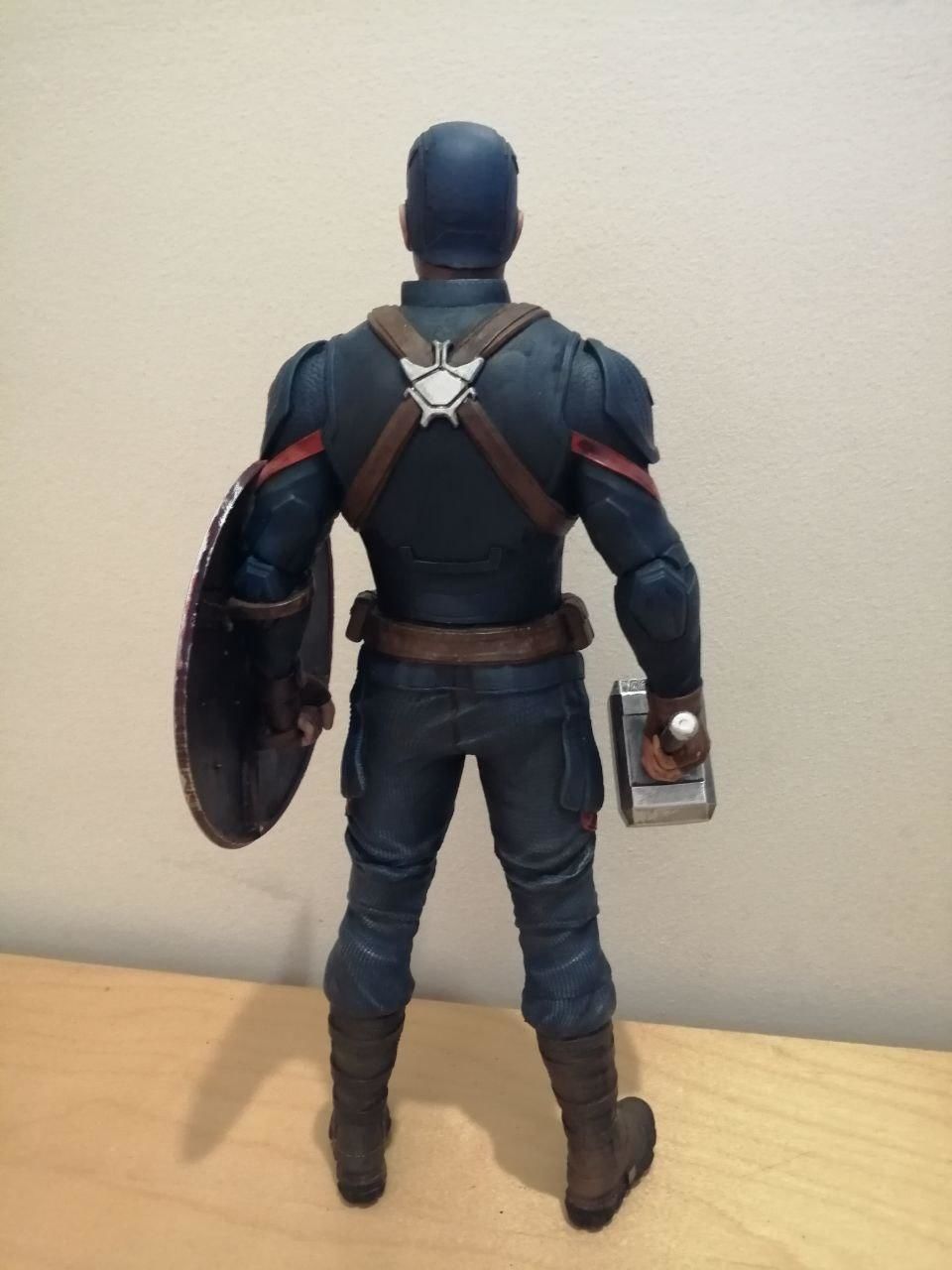 Captain America Statue 3D Print Ready 3D print model_4
