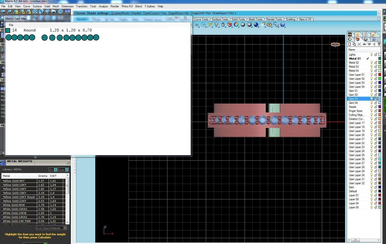 Earrings 3D print model two diamond hoop 3D print model_9