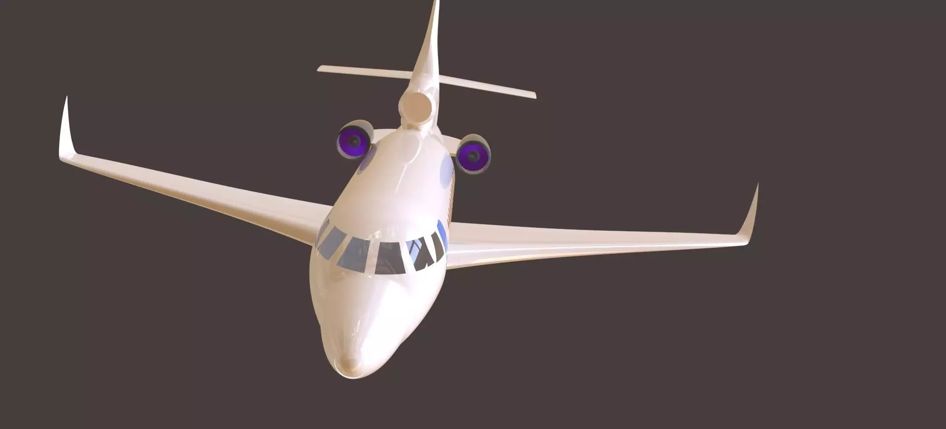 Dassault Falcon 3D print model