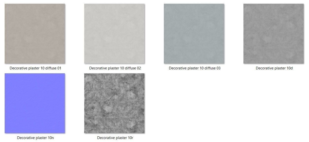 Decorative plaster 10 Texture_8