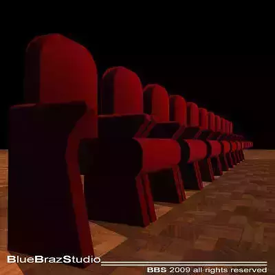 Theatre velvet armchairs