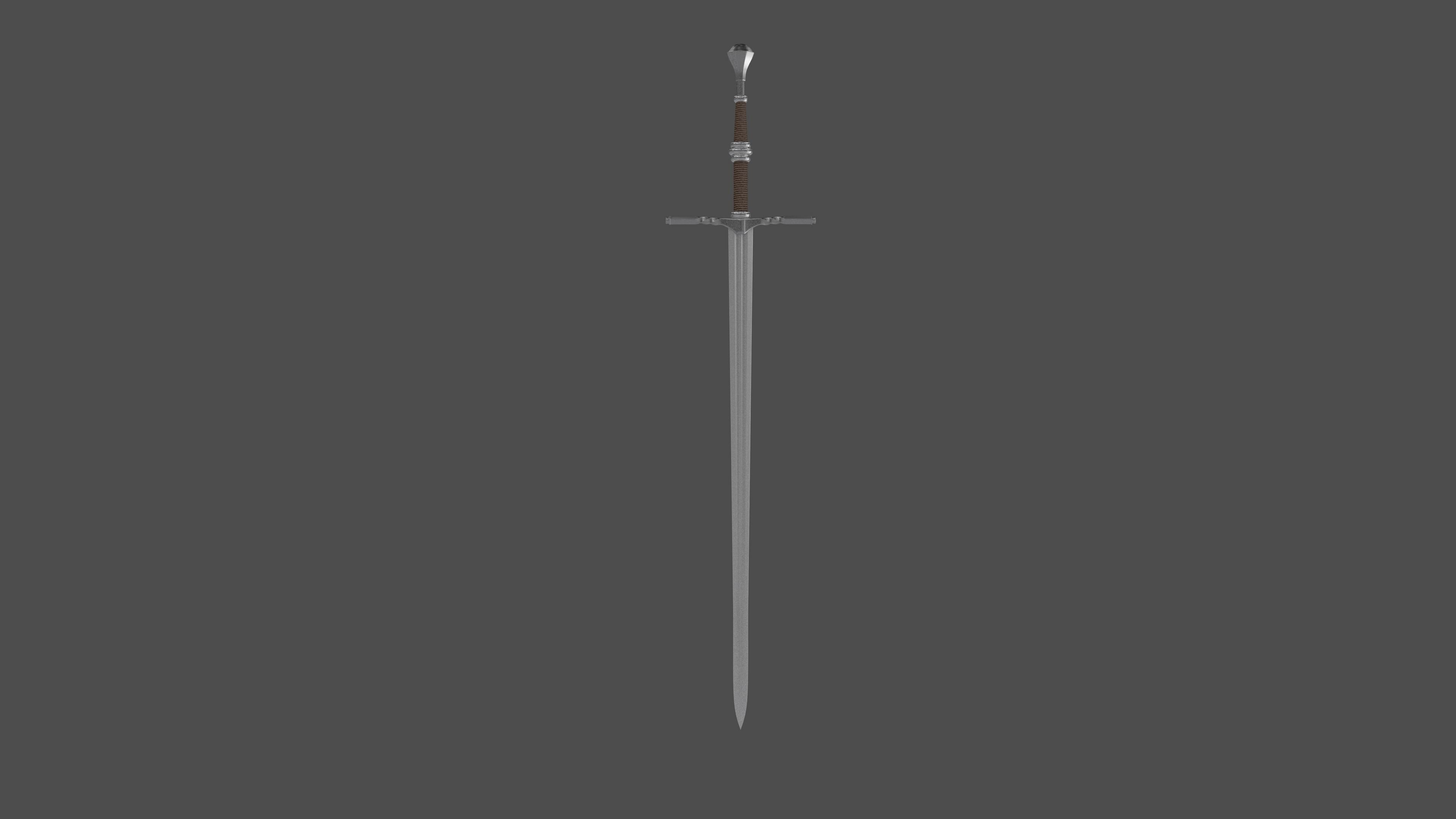 Geralt sword 3D model_4