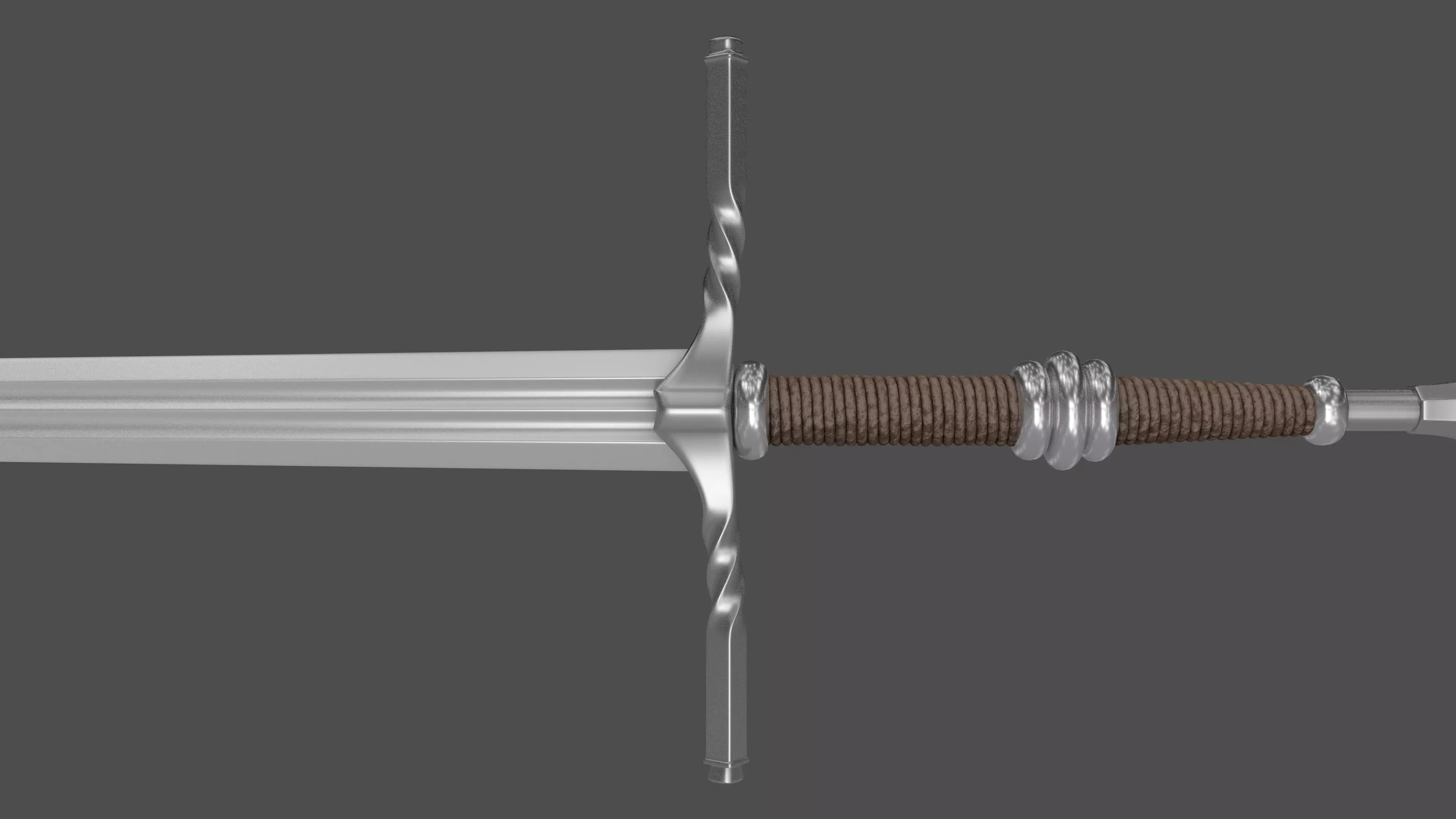 Geralt sword 3D model_0