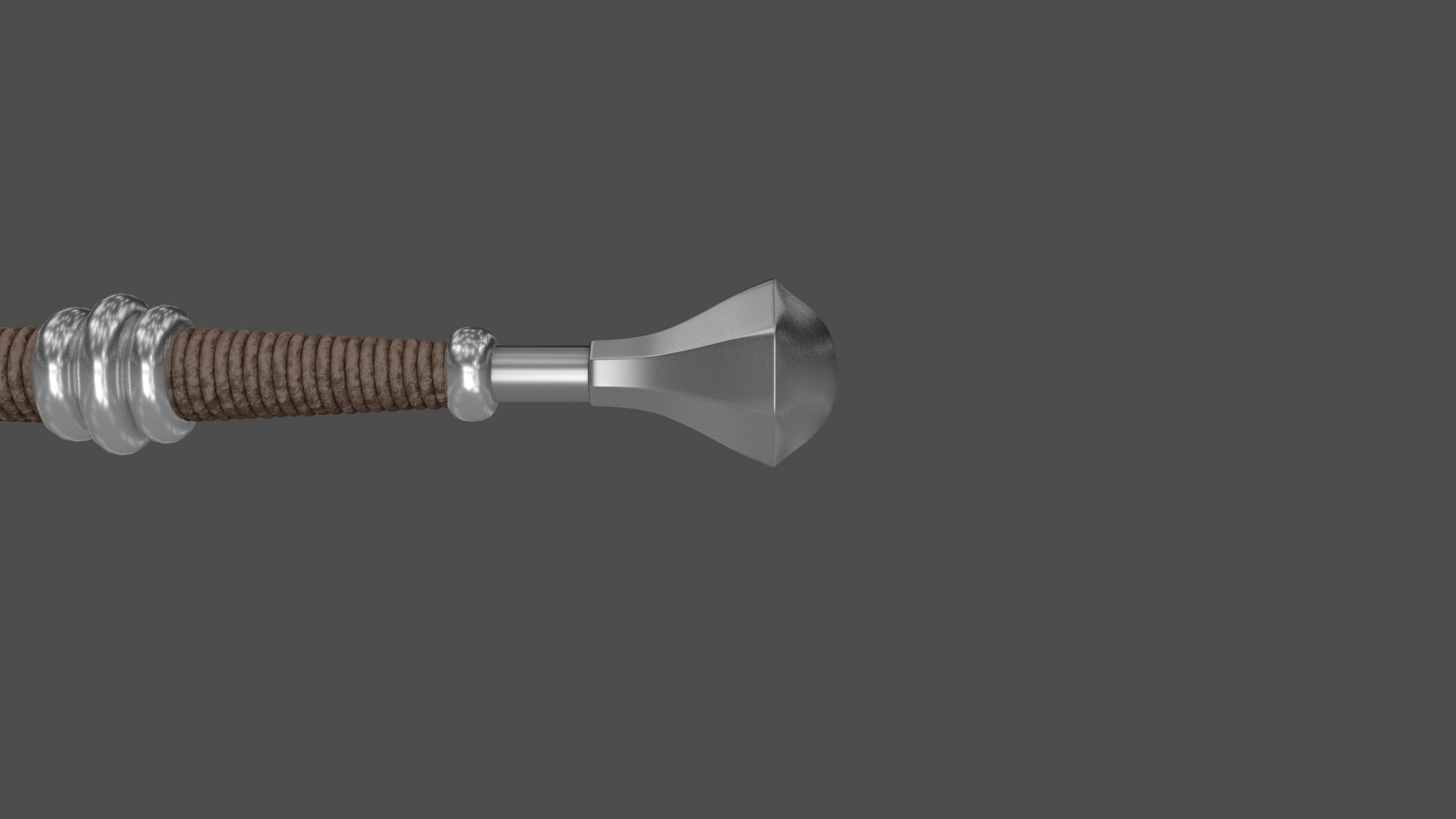 Geralt sword 3D model_10