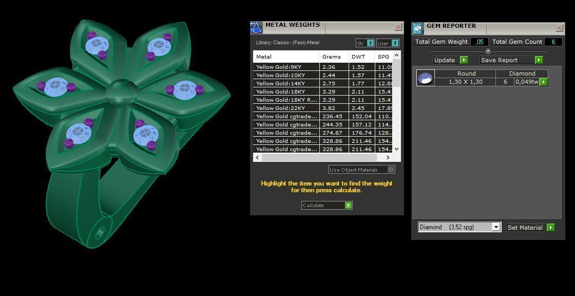 Earrings 13 3D print model_8