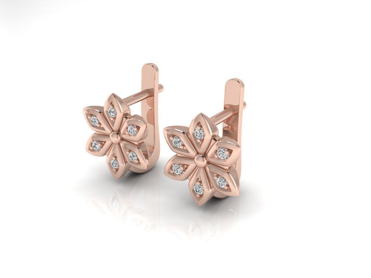 Earrings 13 3D print model_2