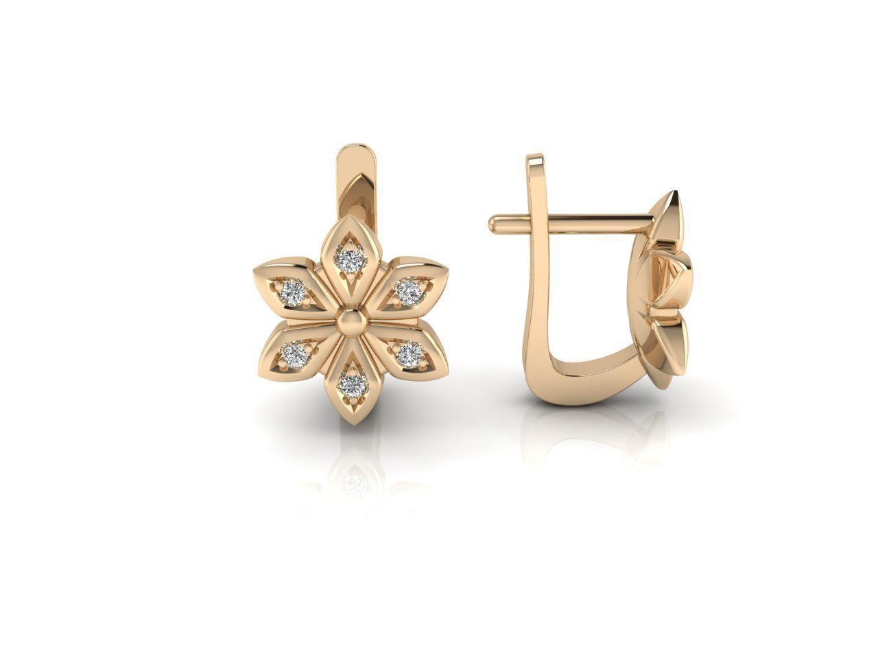 Earrings 13 3D print model_6