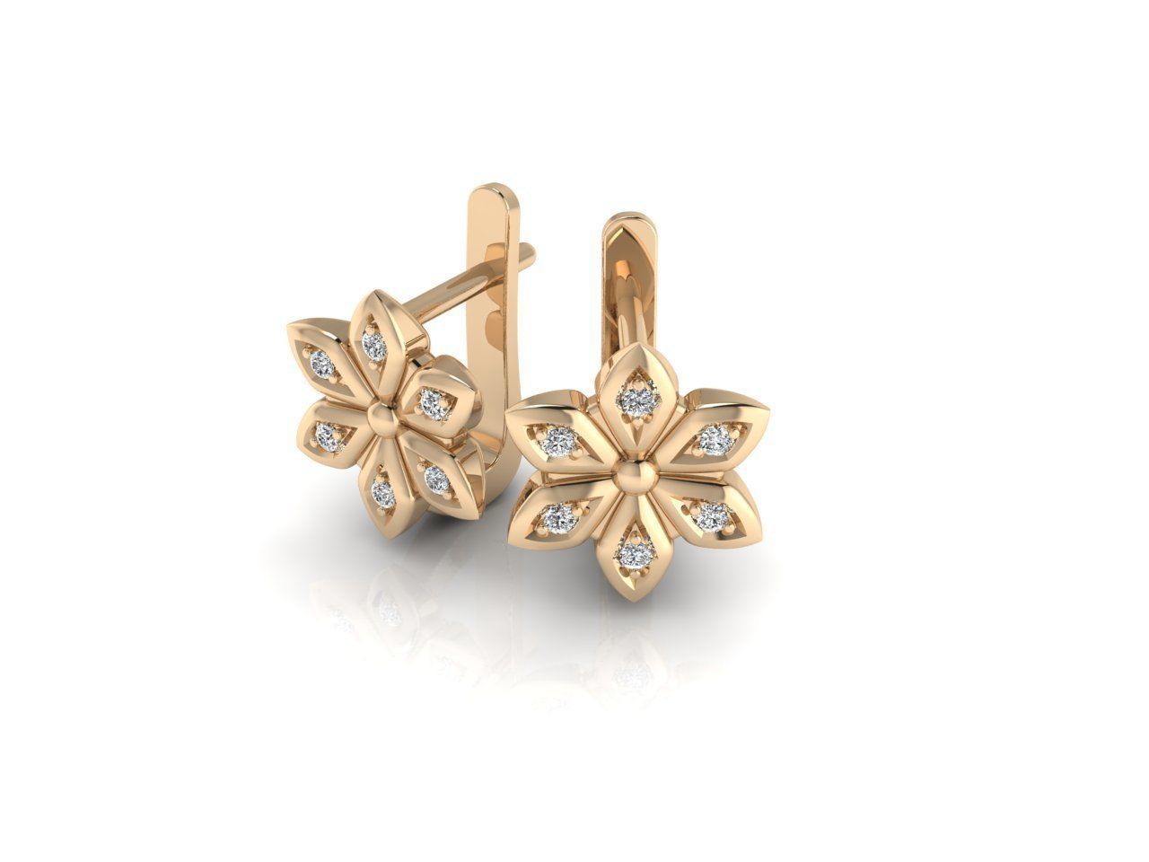 Earrings 13 3D print model_4