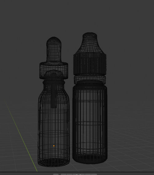 Liquid Bottle 3D model_2
