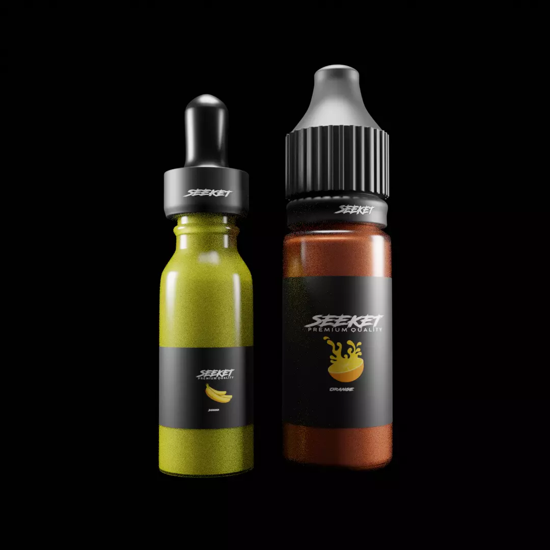 Liquid Bottle 3D model_0