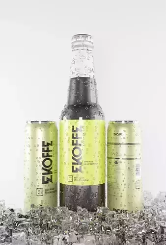 Coffe bottle 3d models 3D model