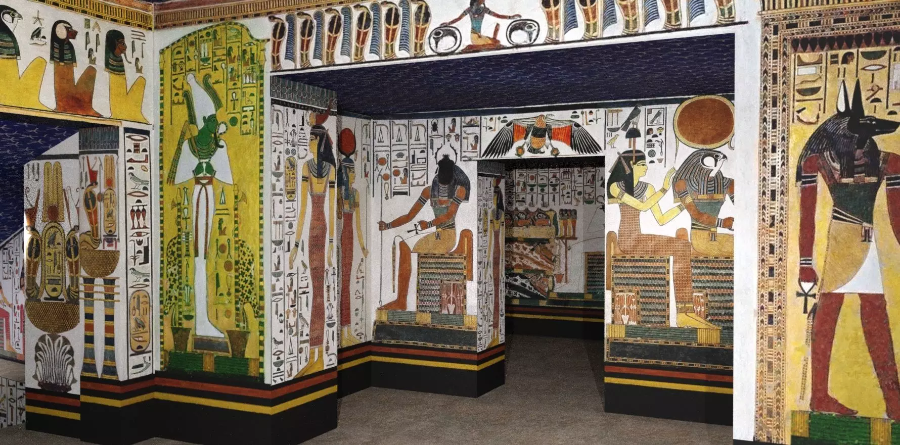 Tomb of Nefertari Restored 3D model