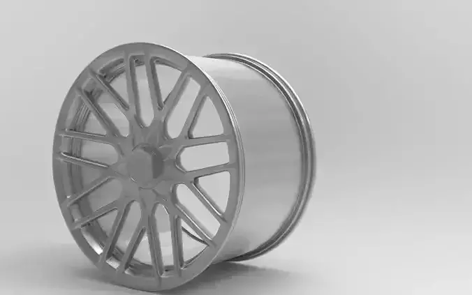 RIM 3D model RSE 19x10 SILVER A2 1000