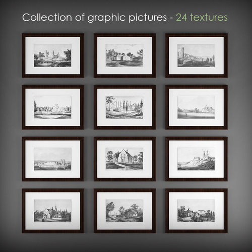 Picture Frames - Landscape 3D model