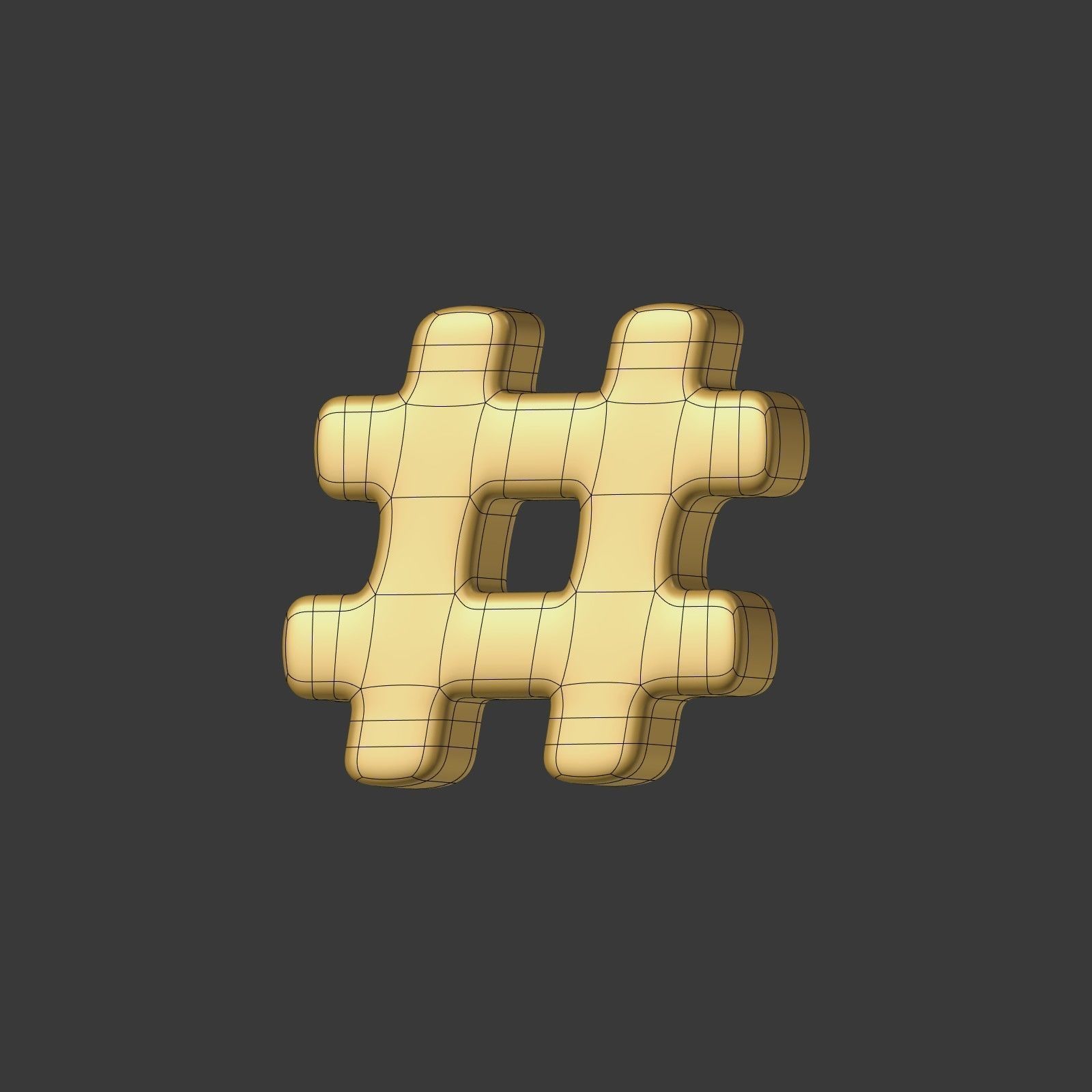 Network Signs Mega Collection Low-poly 3D model_21