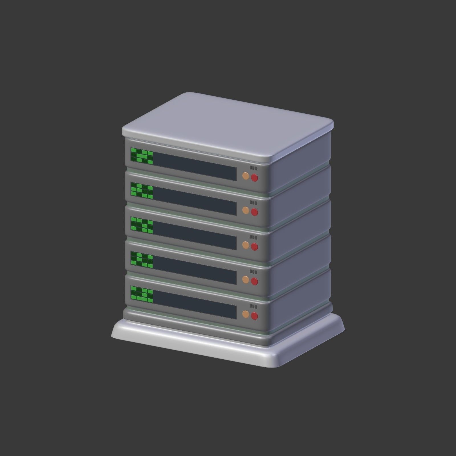 Network Signs Mega Collection Low-poly 3D model_57