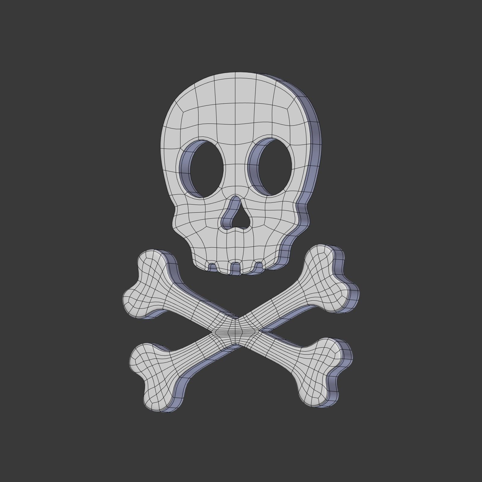 Network Signs Mega Collection Low-poly 3D model_8