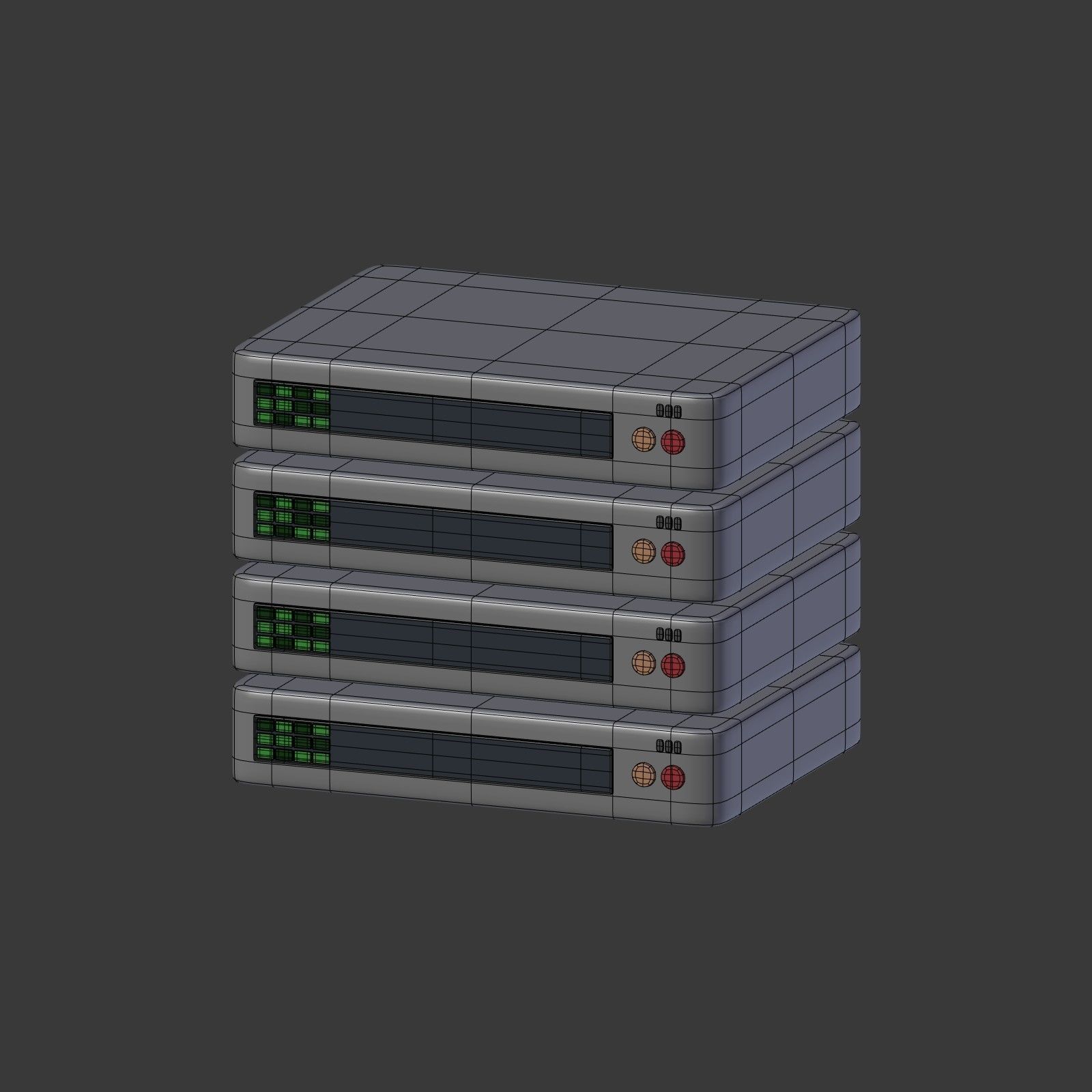 Network Signs Mega Collection Low-poly 3D model_60