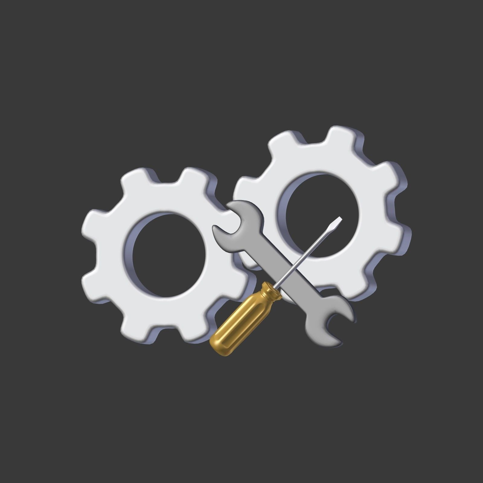 Network Signs Mega Collection Low-poly 3D model_28