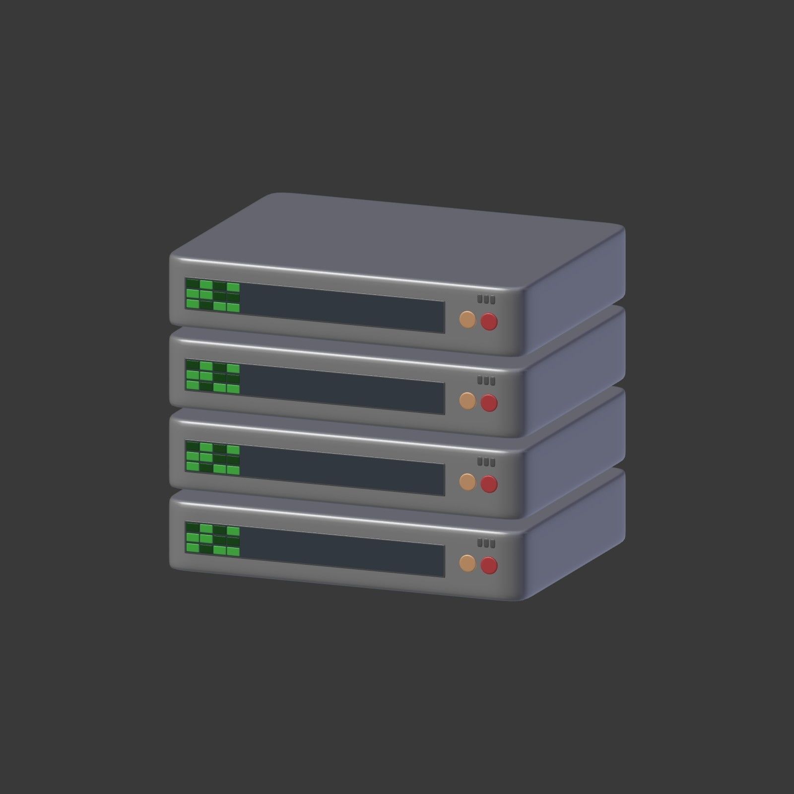 Network Signs Mega Collection Low-poly 3D model_59