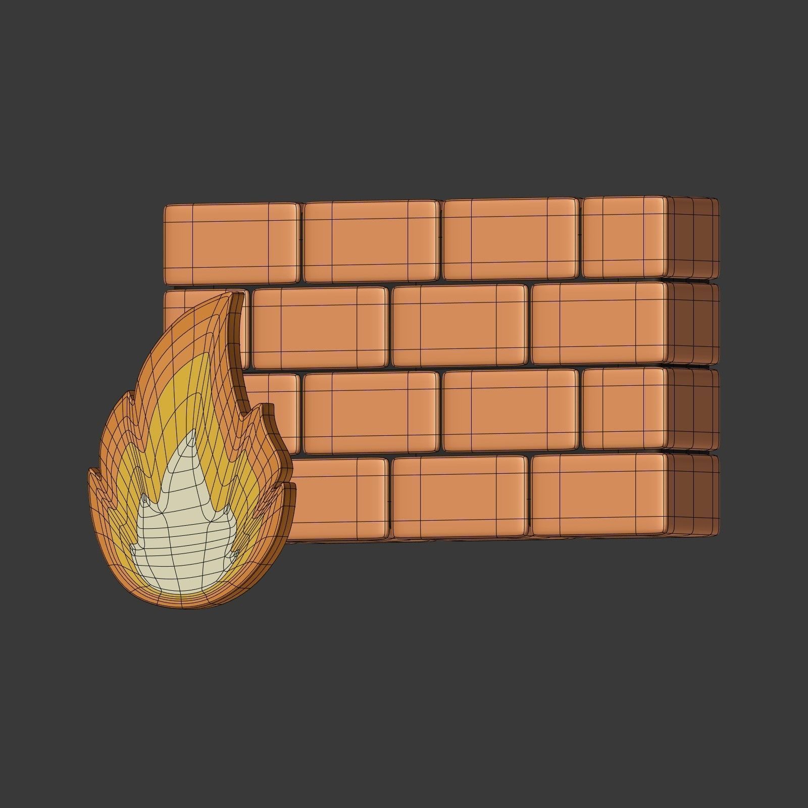 Network Signs Mega Collection Low-poly 3D model_12