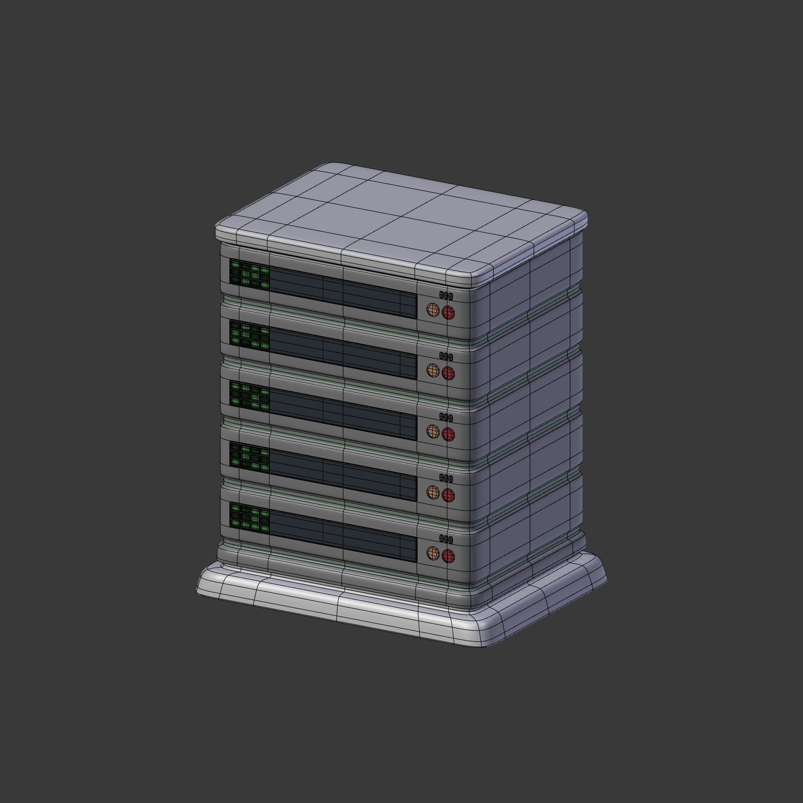 Network Signs Mega Collection Low-poly 3D model_58