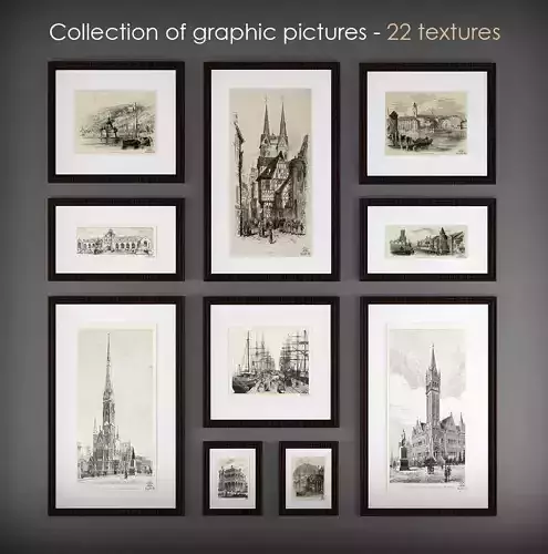 Picture Frames - architecture 3D model