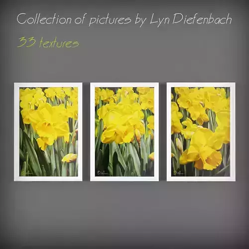 Picture Frames by Lyn Diefenbach 3D model