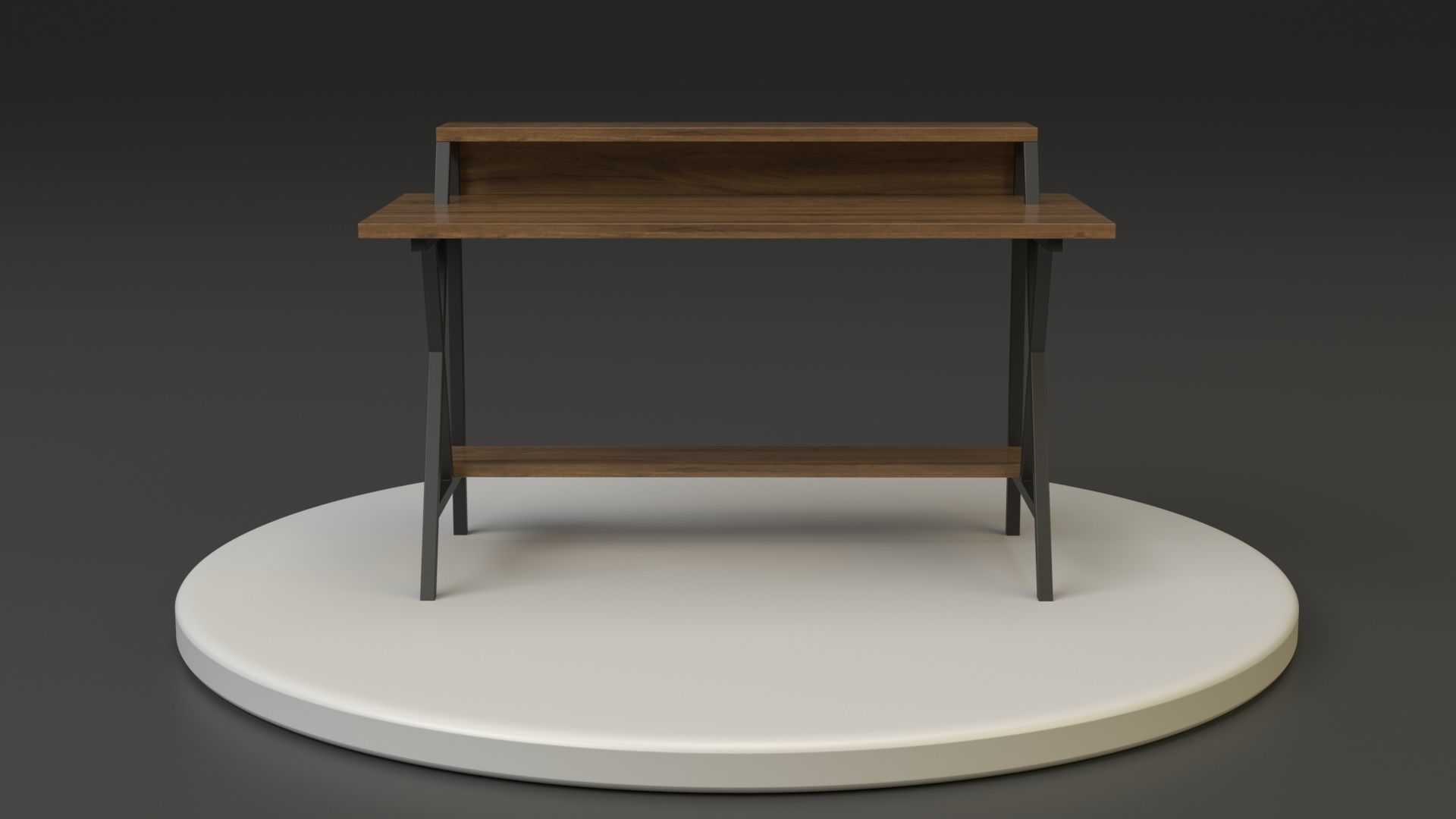 3D model Desk Work Table Low-poly 3D model VR / AR / low-poly | CGTrader