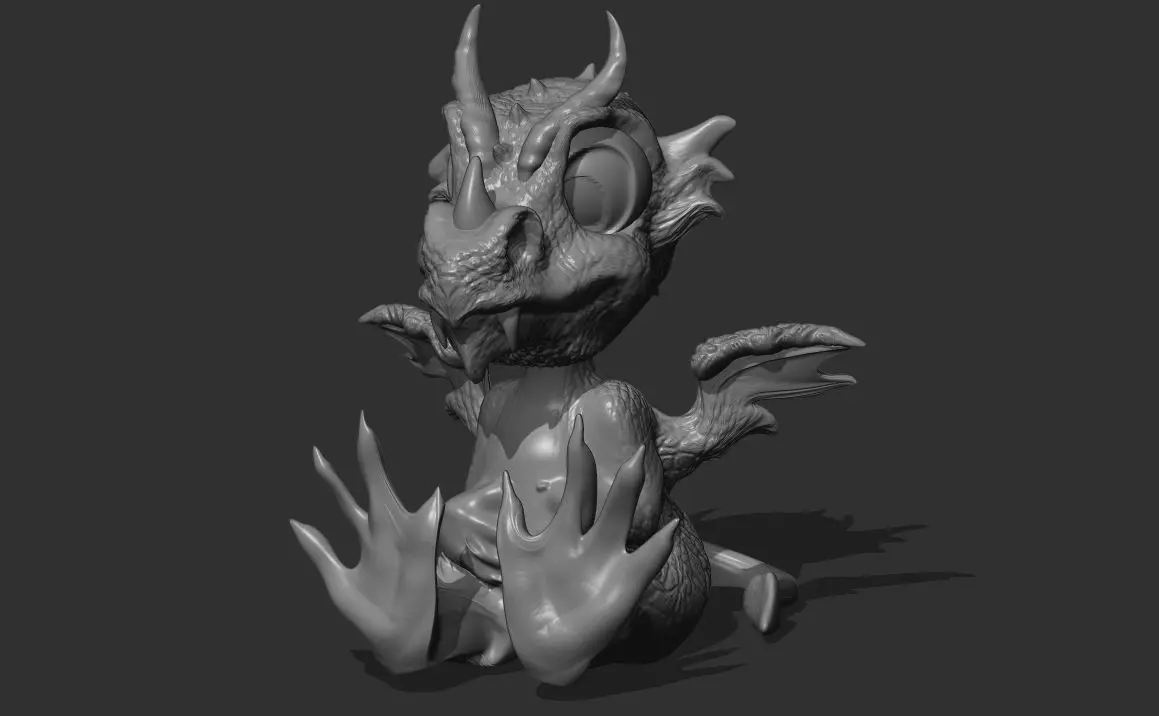 Baby Dragon 3D print model