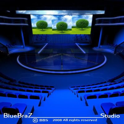 Tv Set 03 3D model_7