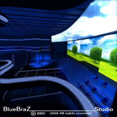 Tv Set 03 3D model_5