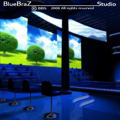 Tv Set 03 3D model_2