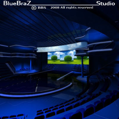 Tv Set 03 3D model_8