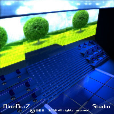 Tv Set 03 3D model_9