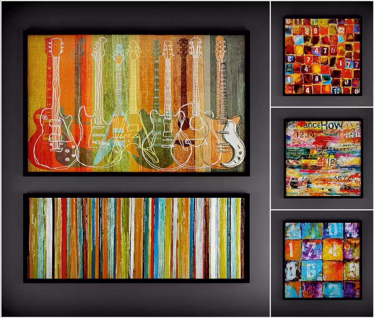 Picture Frames 3D model_0